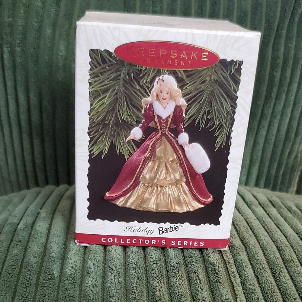 Keepsake Ornament Holiday Barbie Collector's Series